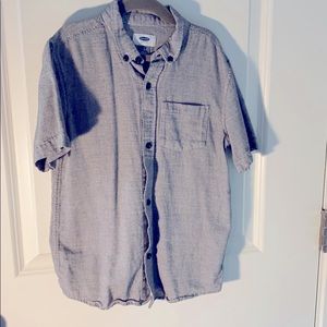Boys button down short sleeve